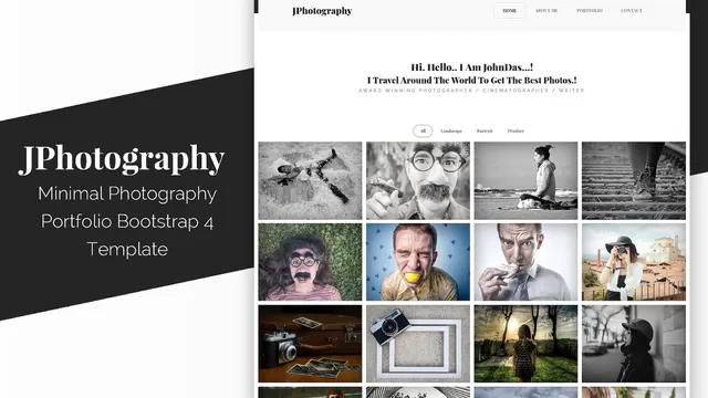 jPhotography - HTML-шаблон